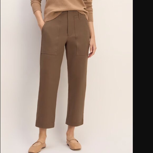 Everlane The Bi-Stretch Utility Pant - 4 (fit like a 6)- Cocoa - Picture 2 of 5